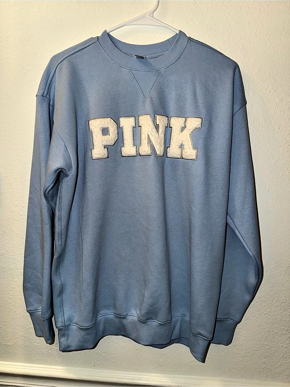 PINK Sweatshirt Blue Size XS Like New